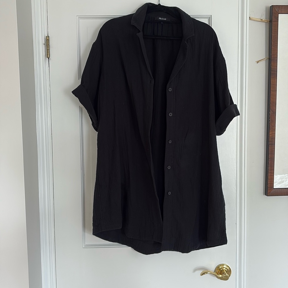 Madewell lightspun cover up size xs
